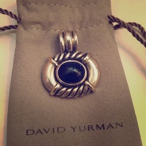 David Yurman Black Onyx Enhancer in 925 & 14k